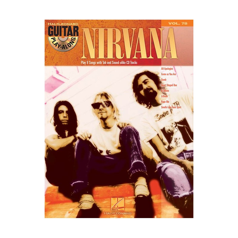 Nirvana : Guitar Play-Along Volume 78 (book/CD)