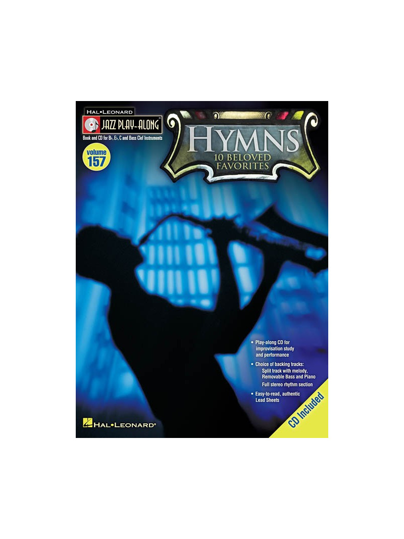 Jazz Play-Along volume 157: Hymns 10 Favorites (book/CD)