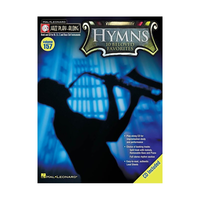 Jazz Play-Along volume 157: Hymns 10 Favorites (book/CD)