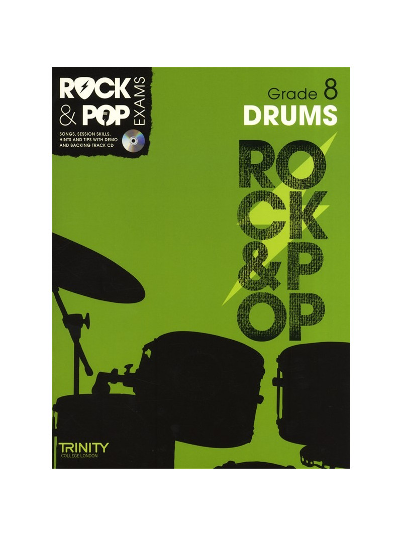 Rock & Pop Exams: Drums Grade 8 (book/CD)