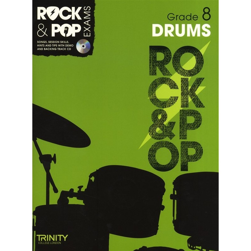 Rock & Pop Exams: Drums Grade 8 (book/CD)