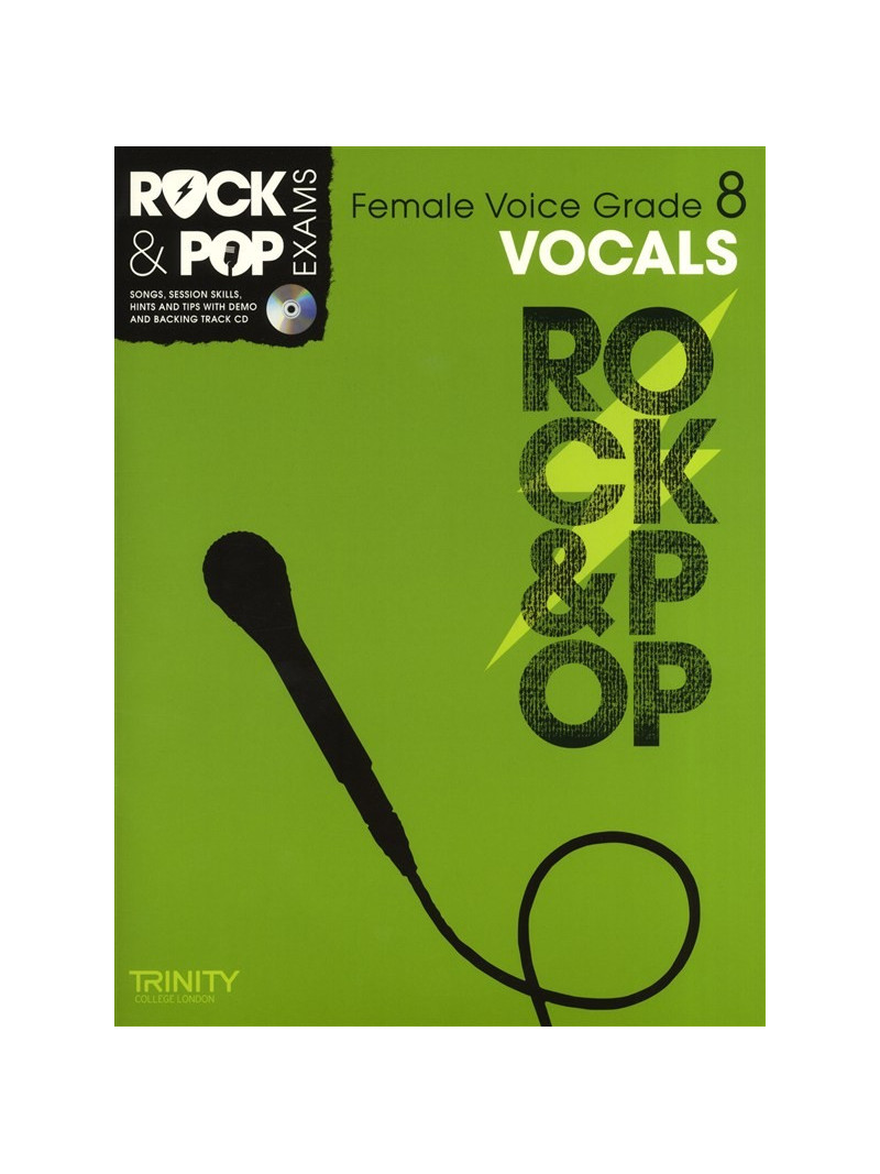 Rock & Pop Exams: Female Vocals Grade 8 (book/CD)
