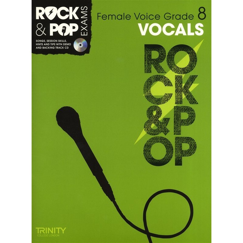 Rock & Pop Exams: Female Vocals Grade 8 (book/CD)