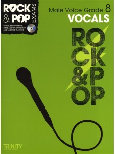 Rock & Pop Exams: Male Vocals Grade 8 (book/CD)