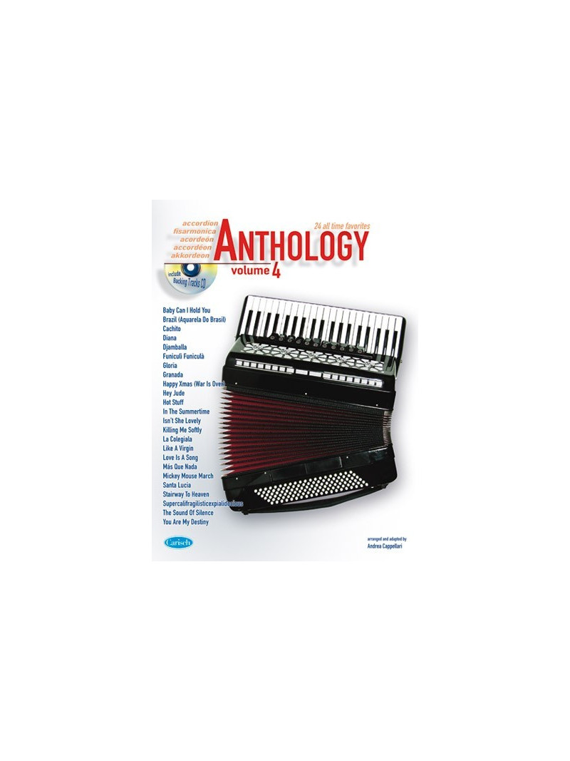 Anthology: 24 All Time Favorites Fisarmonica 4 (libro/CD)
