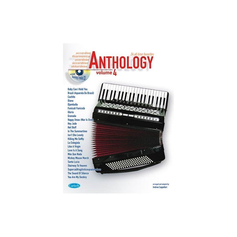 Anthology: 24 All Time Favorites Fisarmonica 4 (libro/CD)