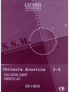 Scuola di chitarra acustica 3-4 (book/CD)