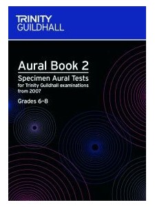 Aural Book 2 Specimen Tests 2007 - Grade 6-8 (book/CD)