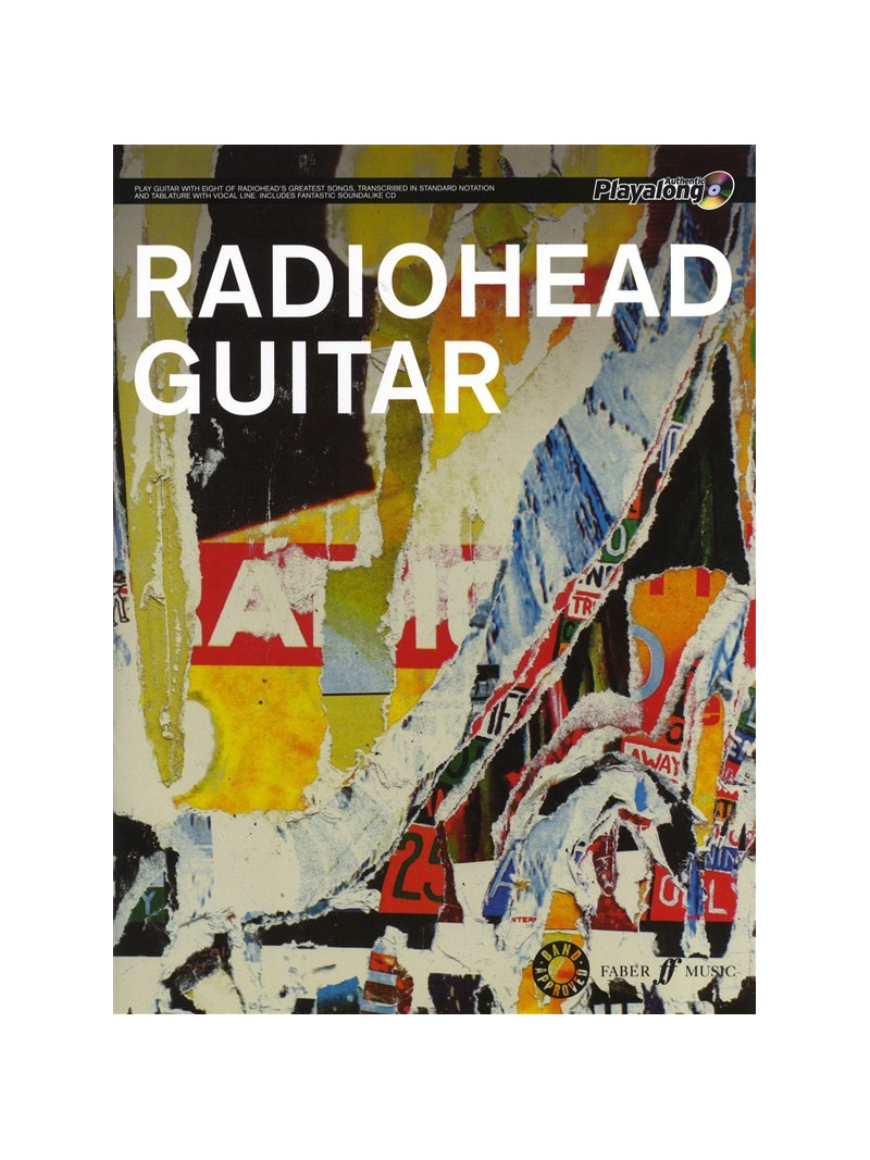 Radiohead: Authentic Playalong - Guitar (book/CD)