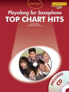 Guest Spot: Top Chart Hits - Saxophone (book/CD)