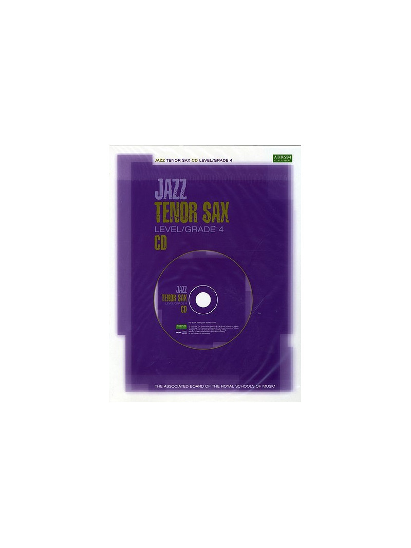 ABRSM Jazz: Tenor Sax Level/Grade 4 (CD play-along)