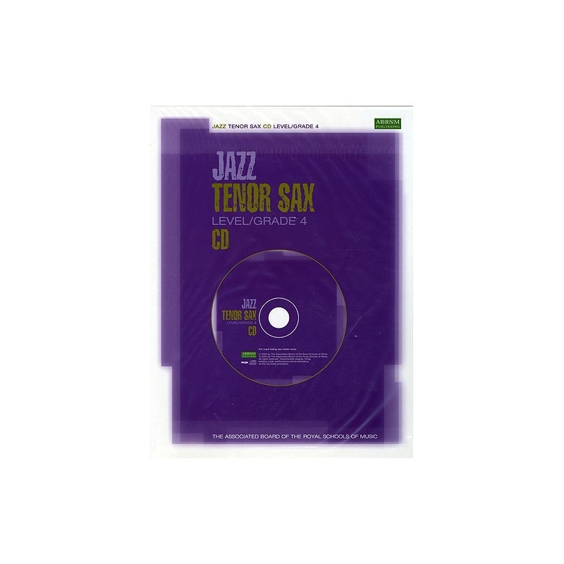 ABRSM Jazz: Tenor Sax Level/Grade 4 (CD play-along)