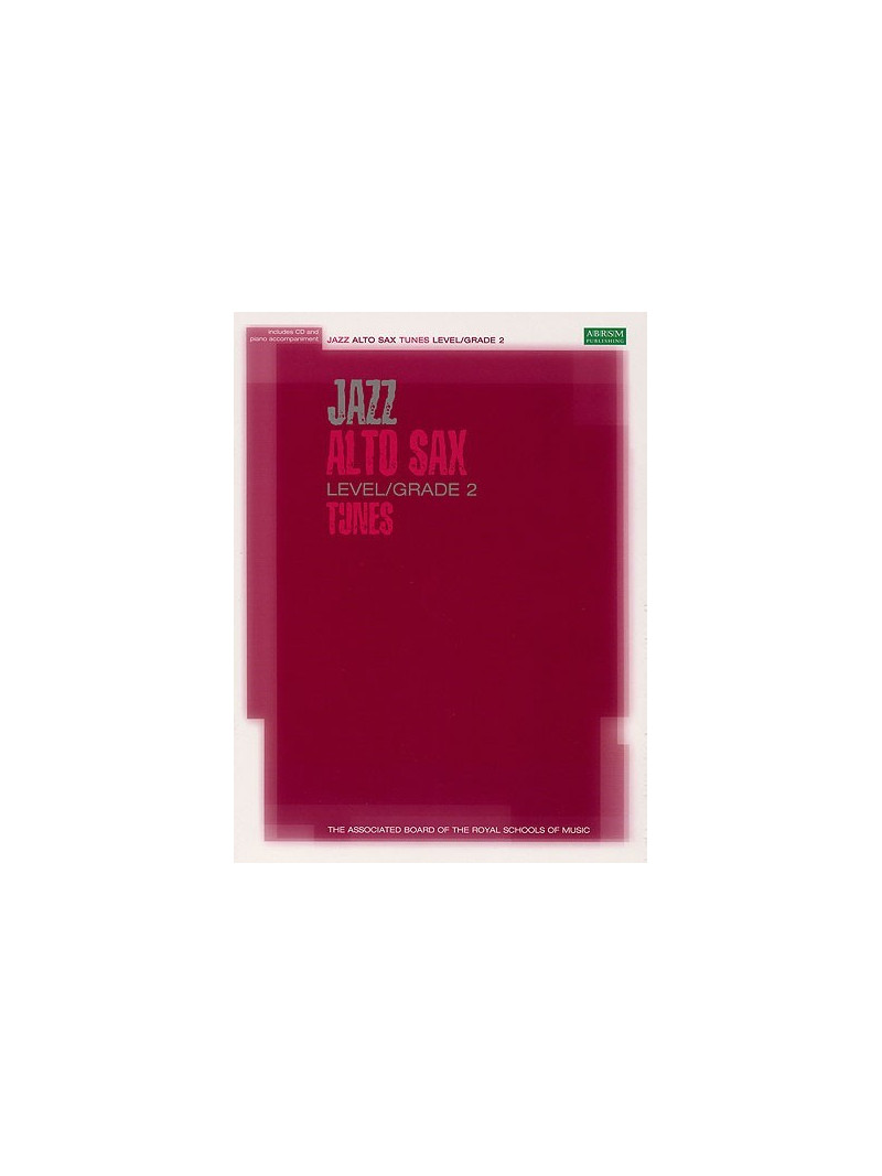 Jazz Alto Sax Tunes Level 2 (book/CD)