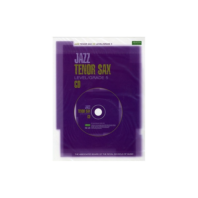 ABRSM Jazz: Tenor Sax Level/Grade 5 (CD play-along)
