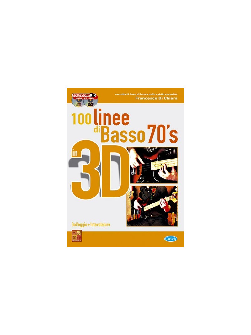 100 linee di basso 70's (libro/CD/DVD)