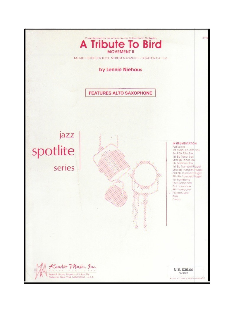 Tribute to Bird - II Movement
