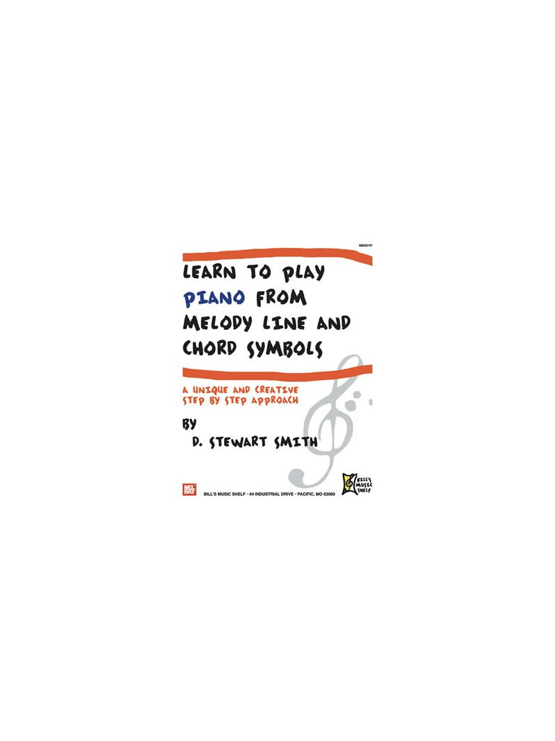 Learn to Play Piano from Melody Line and Chord Symbols