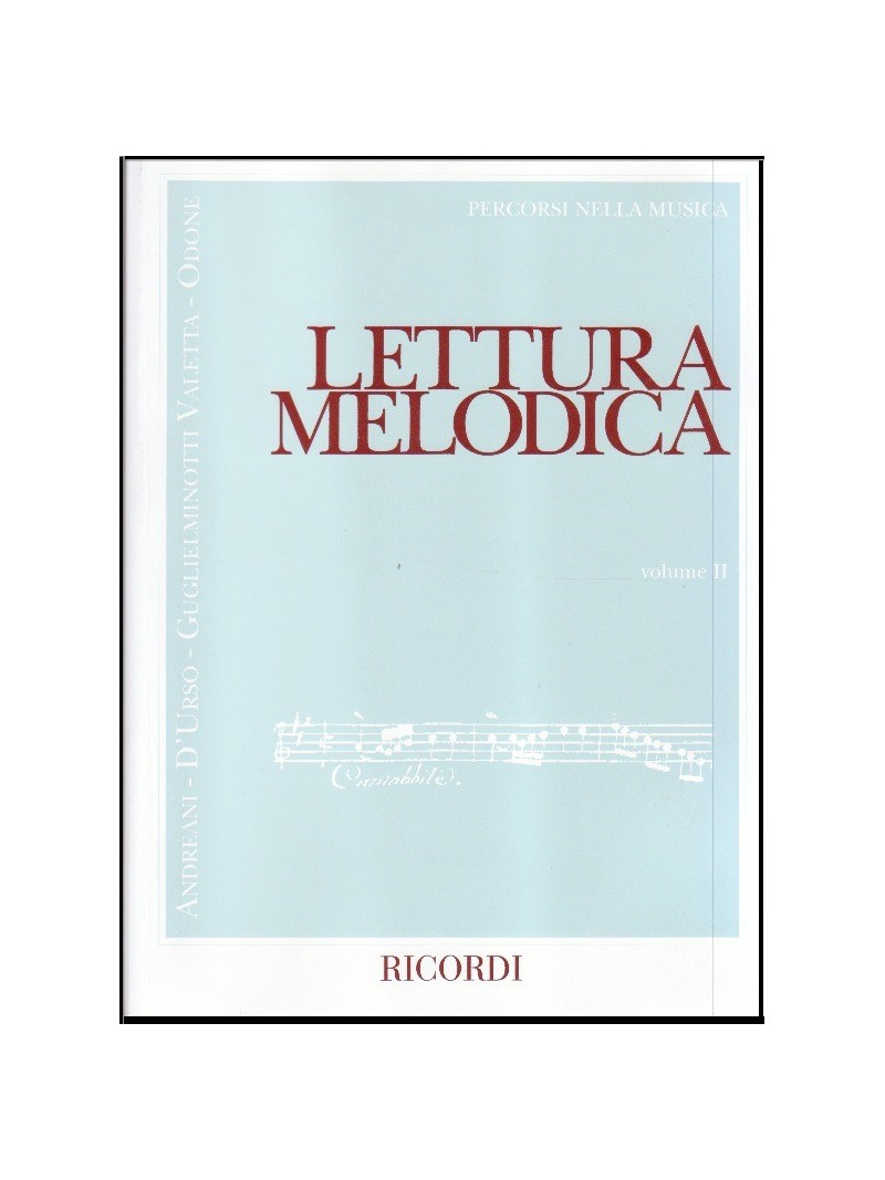 Lettura Melodica Volume 2