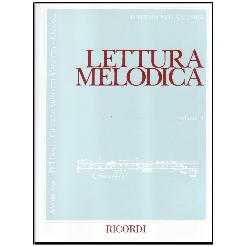Lettura Melodica Volume 2