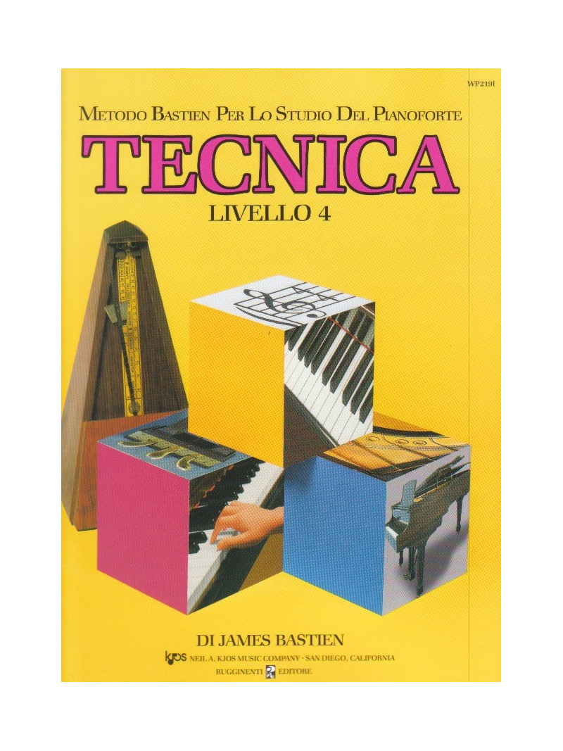Metodo per lo studio del pianoforte : Tecnica - Livello 4