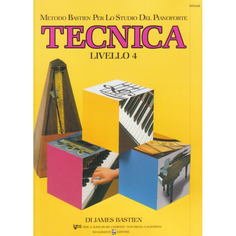 Metodo per lo studio del pianoforte : Tecnica - Livello 4