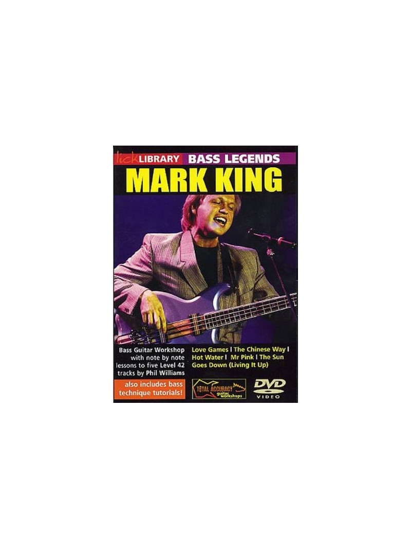 Lick Library: Bass Legends - Mark King (DVD)