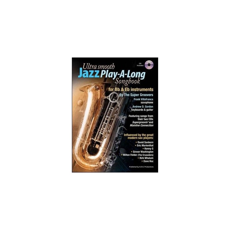 Ultra Smooth Jazz Play-A-Long Songbook for Bb & Eb Instruments (book/CD)