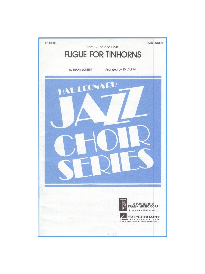 Fugue For Tinhorns