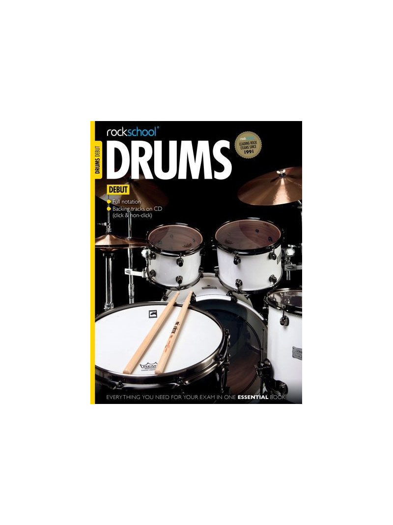 Rockschool Drums: Debut 2012-2018 (book/CD)