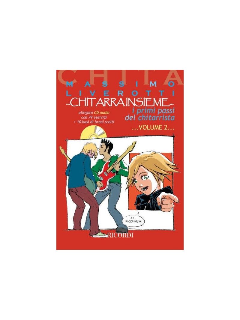 Chitarra insieme ... i primi passi vol.2 (libro/CD)