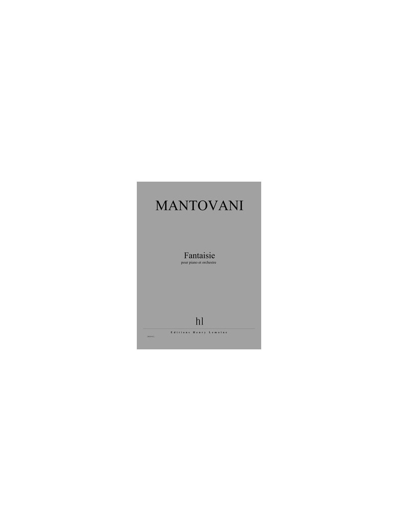 Bruno Mantovani - Fantaisie