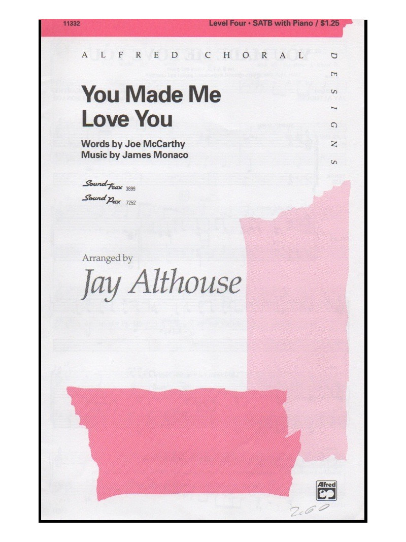 You Made Me Love You