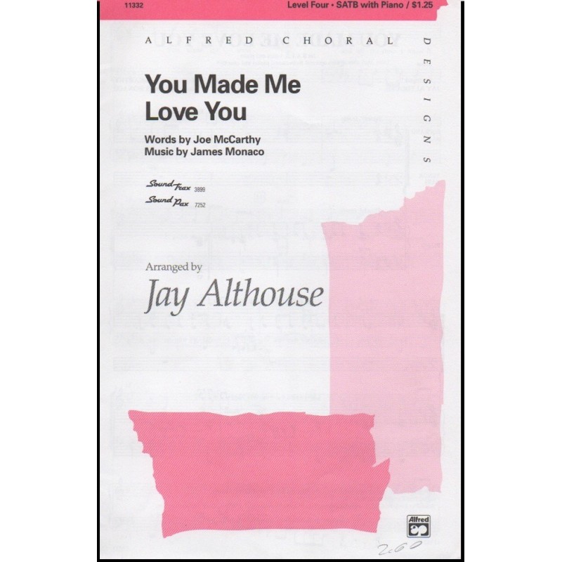 You Made Me Love You