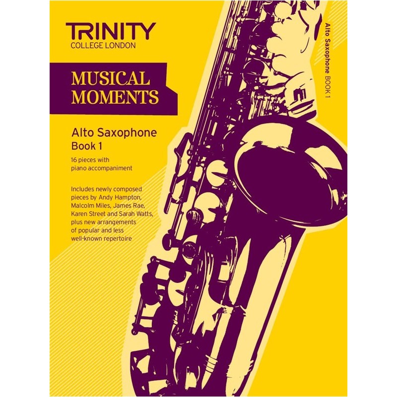 Musical Moments Alto Saxophone Book 1
