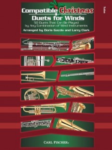 Compatible Christmas Duets For Winds - Alto Sax/Baritone Eb