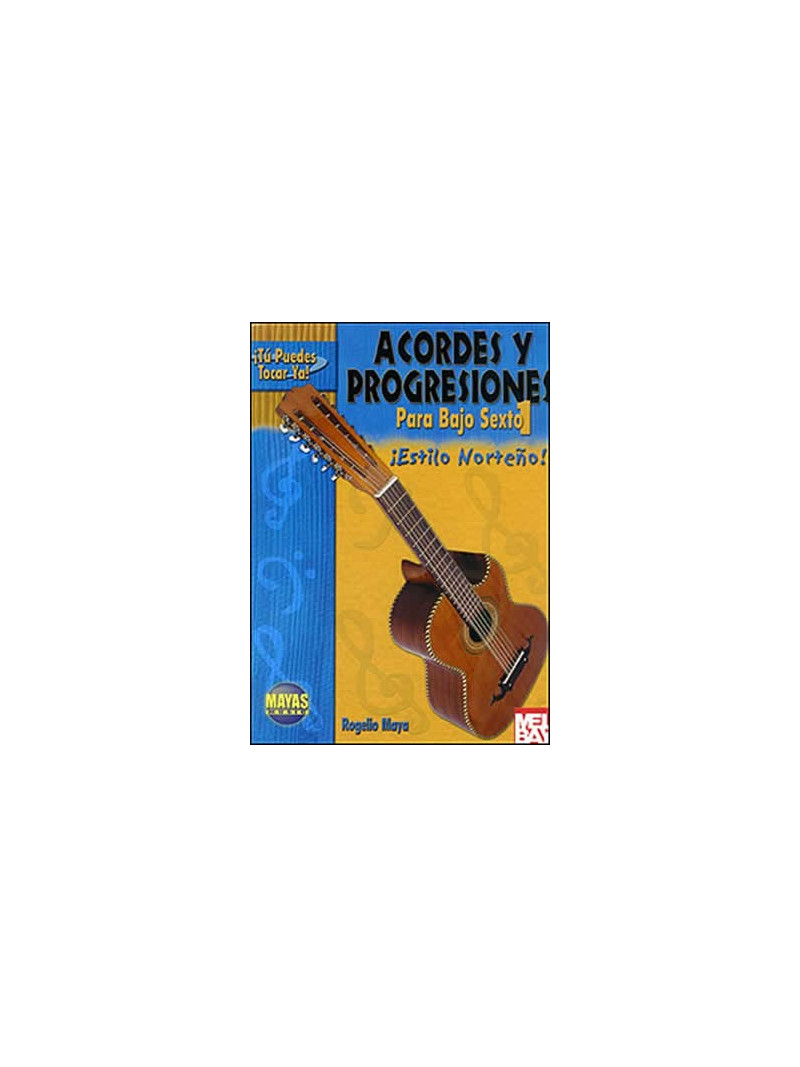 Acordes Y Progresiones - Bajo Sexto (Book/CD)