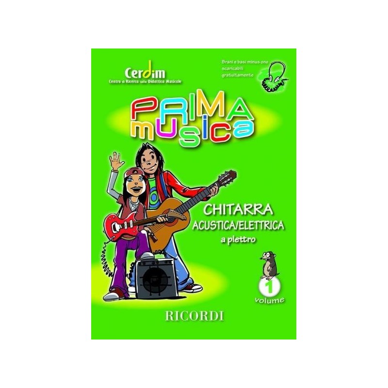Prima Musica - Chitarra Acustica/Elettrica Volume 1
