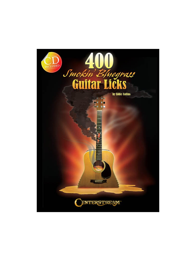 400 Smokin' Bluegrass Guitar Licks (book/CD)