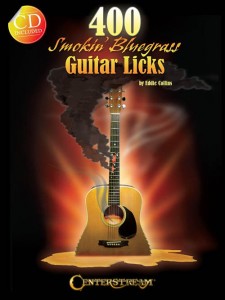 400 Smokin' Bluegrass Guitar Licks (book/CD)