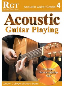 RGT - Acoustic Guitar Playing - Grade 4 (book/CD)