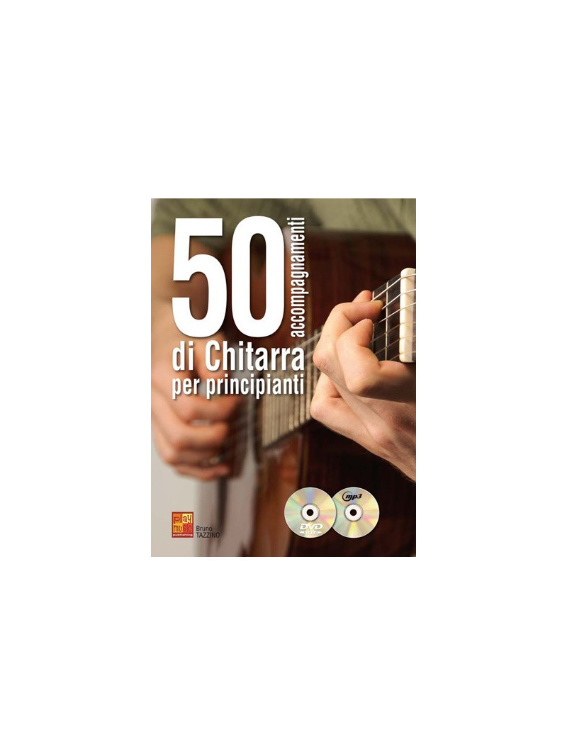 50 Accompagnamenti di Chitarra per Principianti (libro/DVD/MP3)