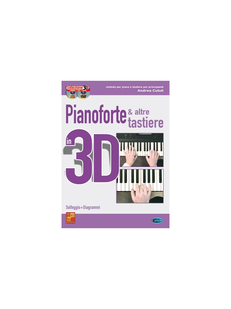   Pianoforte e altre Tastiere in 3D (libro/CD/DVD)