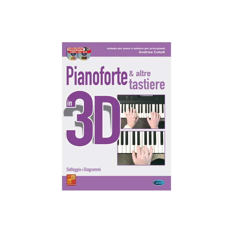   Pianoforte e altre Tastiere in 3D (libro/CD/DVD)