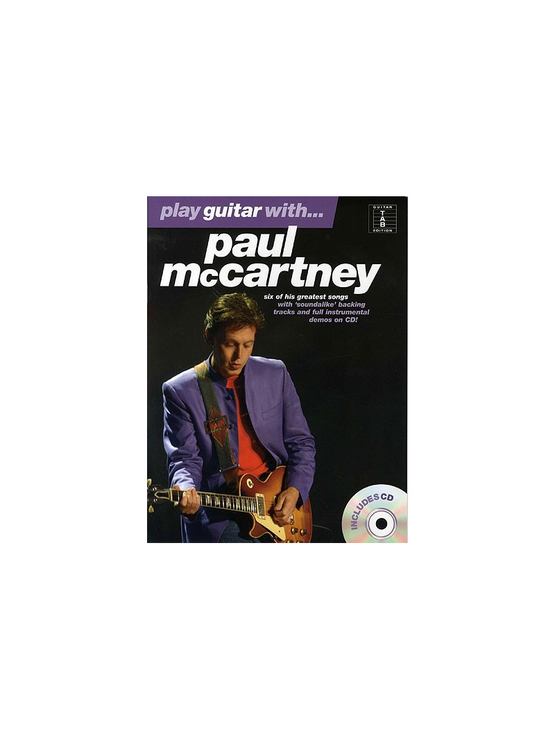 Play Guitar With Paul McCartney (book/CD)