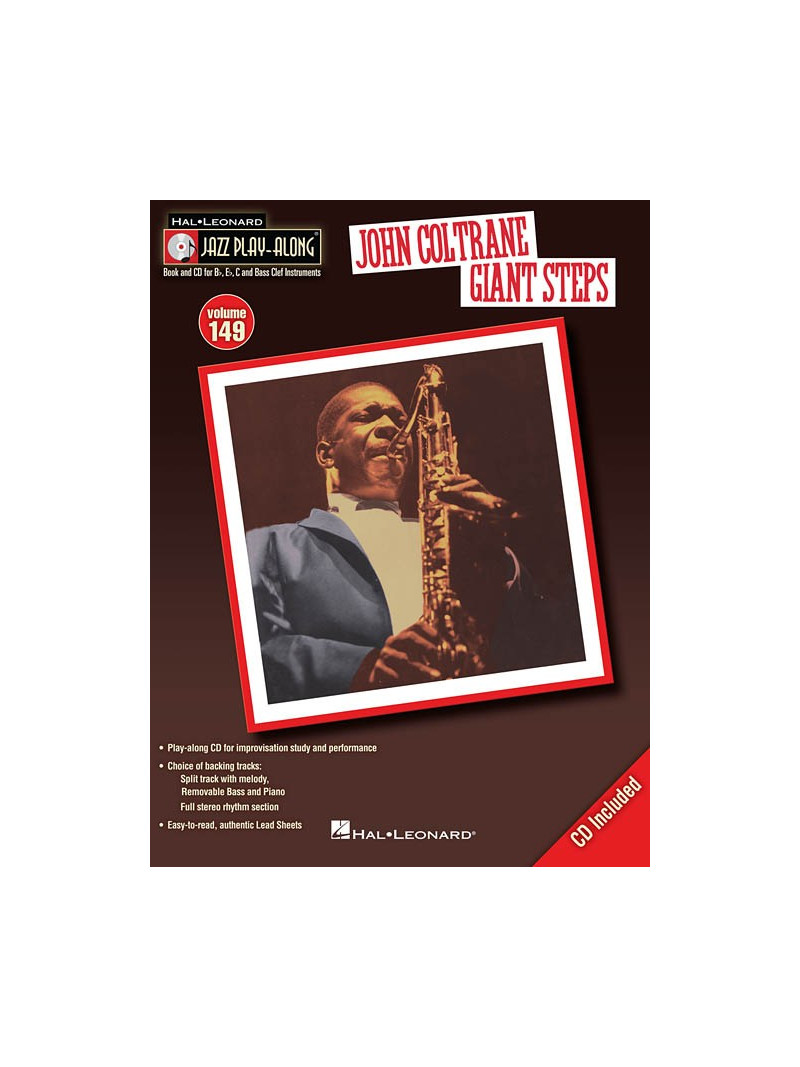 Jazz Play-Along Volume 149: John Coltrane Giant Steps (book/CD)
