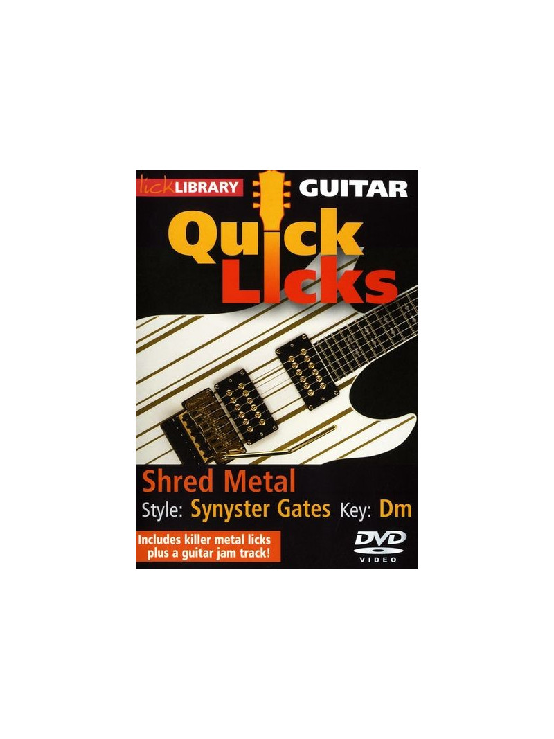 Lick Library: Guitar Quick Licks - Synyster Gates Shred Metal (DVD)