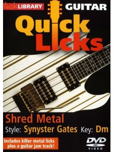 Lick Library: Guitar Quick Licks - Synyster Gates Shred Metal (DVD)
