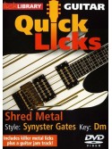 Lick Library: Guitar Quick Licks - Synyster Gates Shred Metal (DVD)