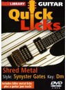 Lick Library: Guitar Quick Licks - Synyster Gates Shred Metal (DVD)