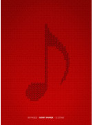 Quaderno di musica con spirali